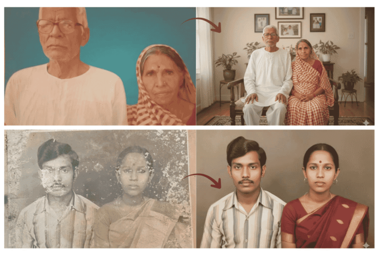 7 New Trending Gemini AI Prompts for Restoring Old Photos gemini ai photo prompt copy paste