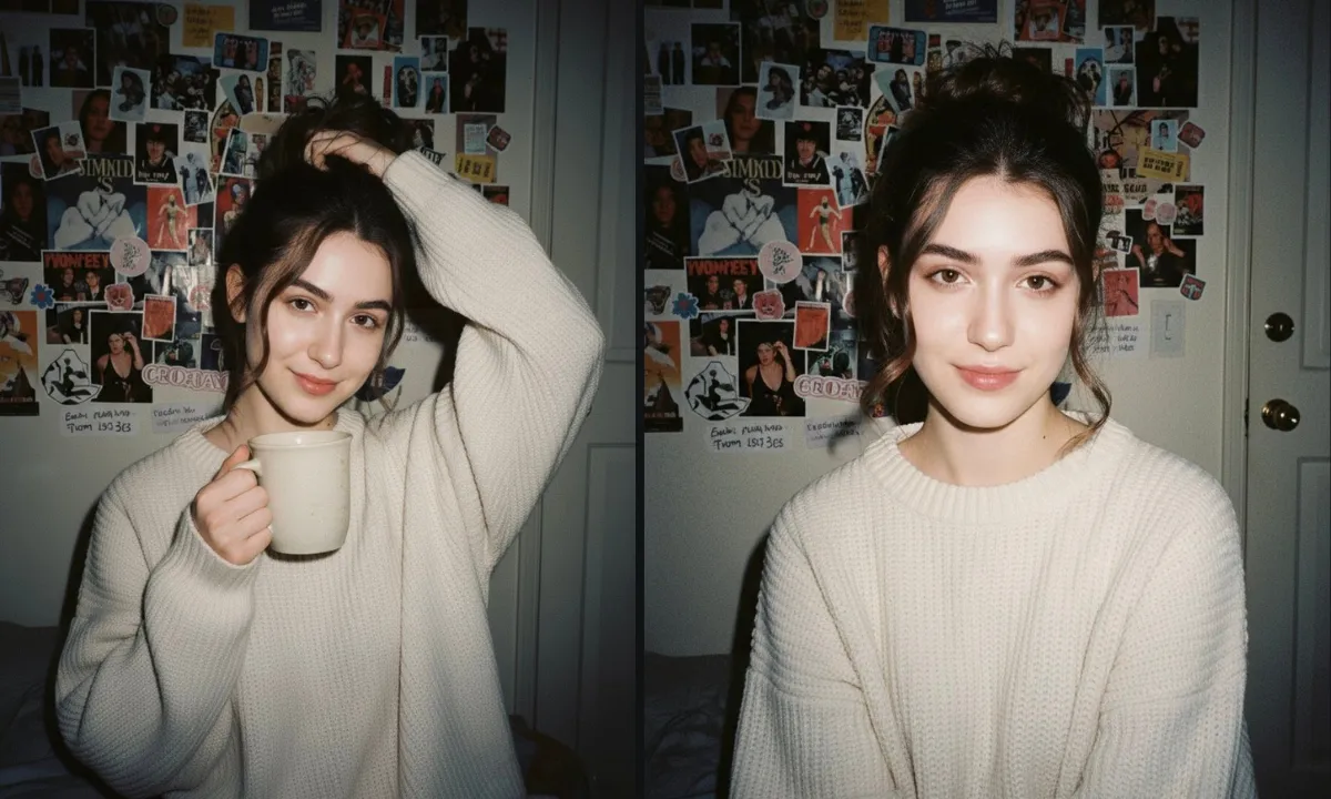 10 Gemini AI Photo Prompt for 90s Style