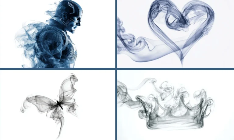 10 Smoke Form AI Photo Prompt Copy Paste Instagram