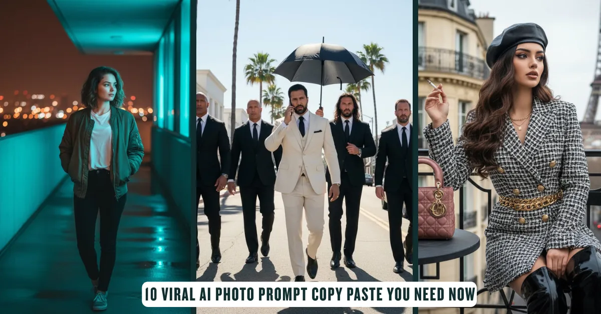 10 Viral AI Photo Prompt Copy Paste You Need Now