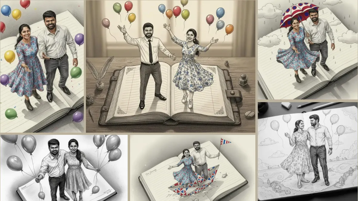 gemini prompts for couple photo editing trending