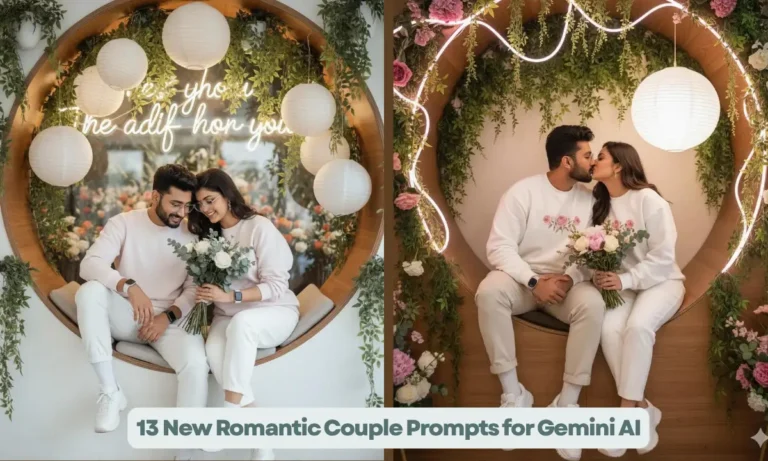 13 New Romantic Couple Prompts for Gemini AI