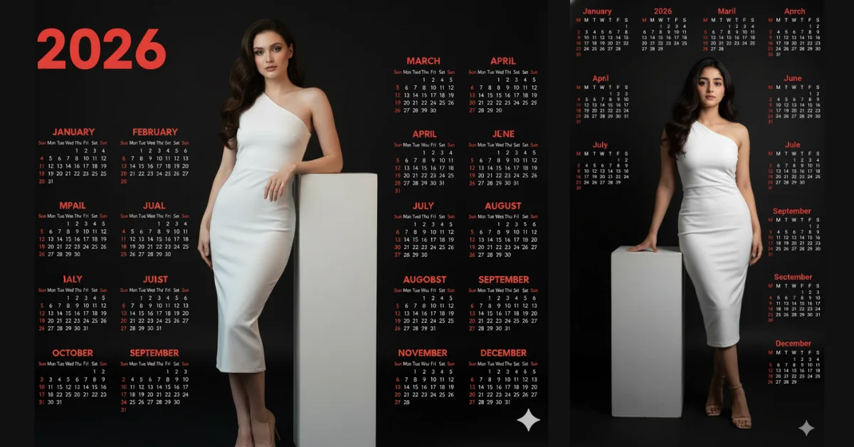 7 Gemini AI 2026 Calendar Photo Prompts with Your Own Photo