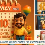 10 Viral Gemini Birthday Prompts for Stunning Boy Portraits gemini birthday prompt boy