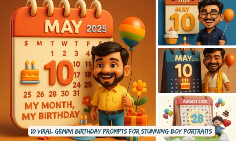 10 Viral Gemini Birthday Prompts for Stunning Boy Portraits gemini birthday prompt boy