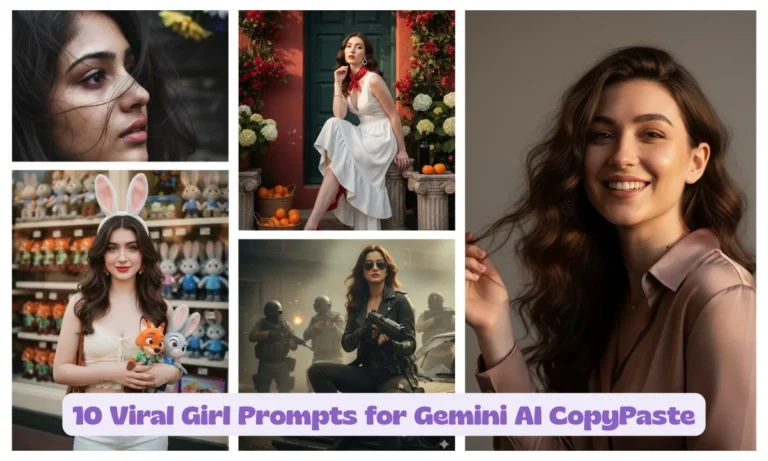 10 Viral Girl Prompts for Gemini AI CopyPaste