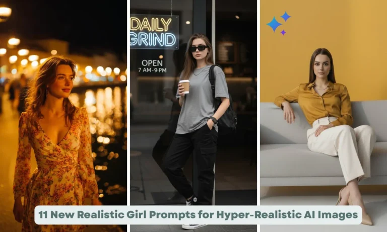 11 New Realistic Girl Prompts for Hyper-Realistic AI Images