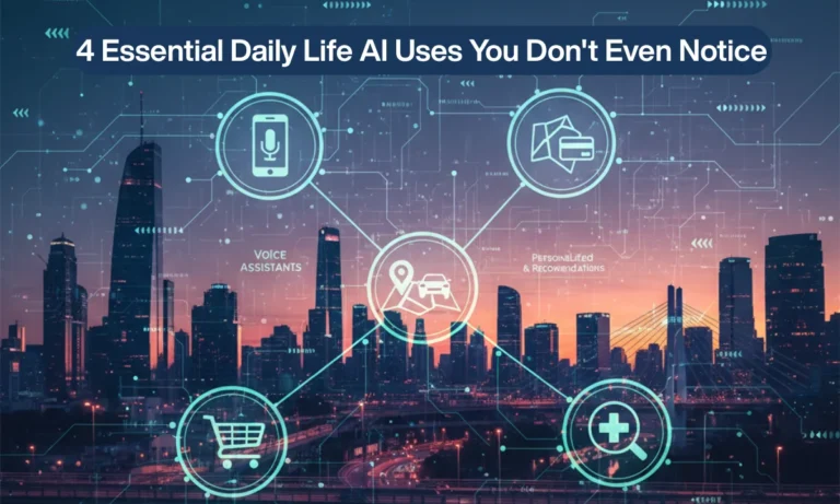 4 Essential Daily Life AI Uses You Don't Even Notice