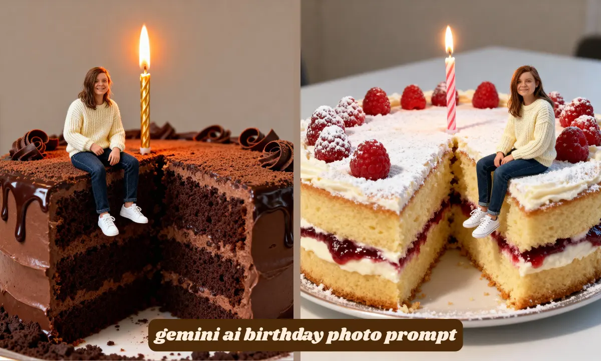 gemini ai birthday photo prompt