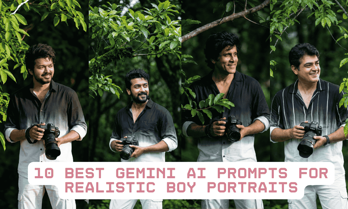 10 Best Gemini AI Prompts for Realistic Boy Portraits